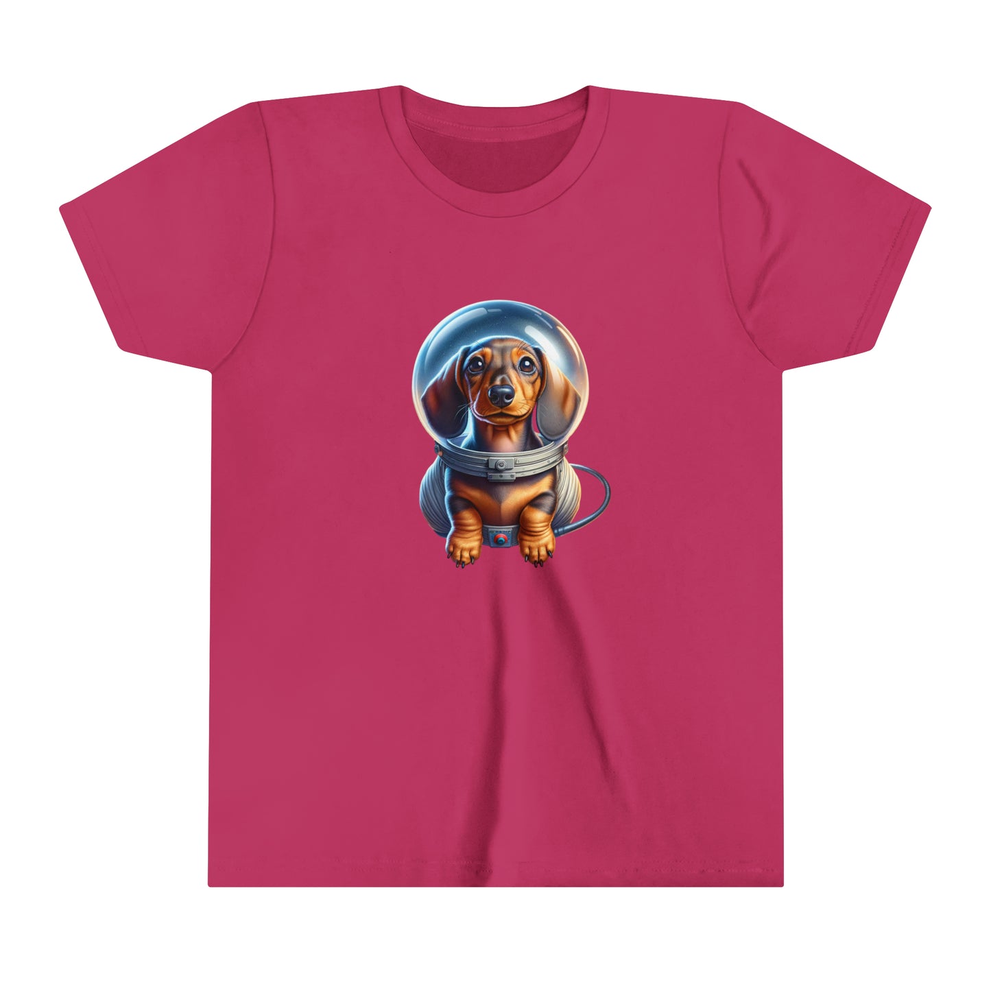 Youth Short Sleeve Tee Space Dachshund