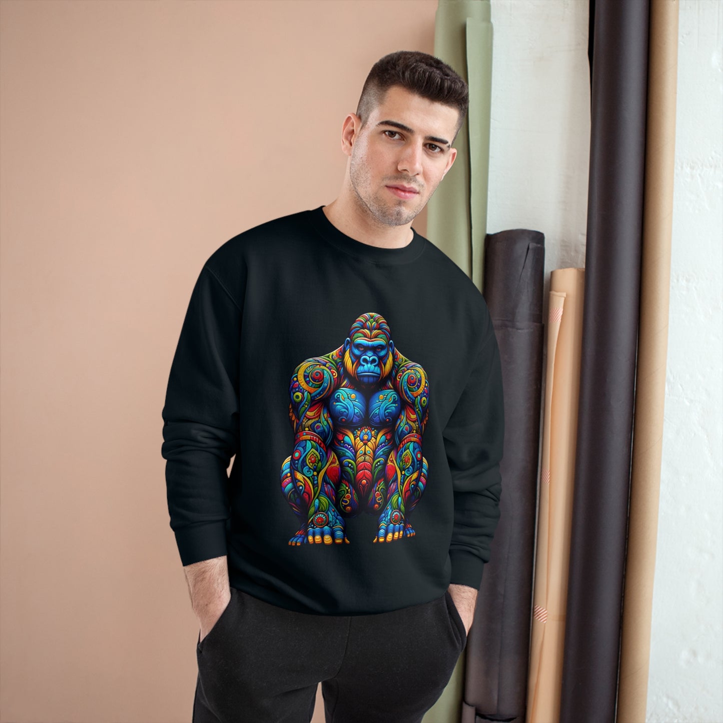 Champion Sweatshirt Gorilla Alebrije