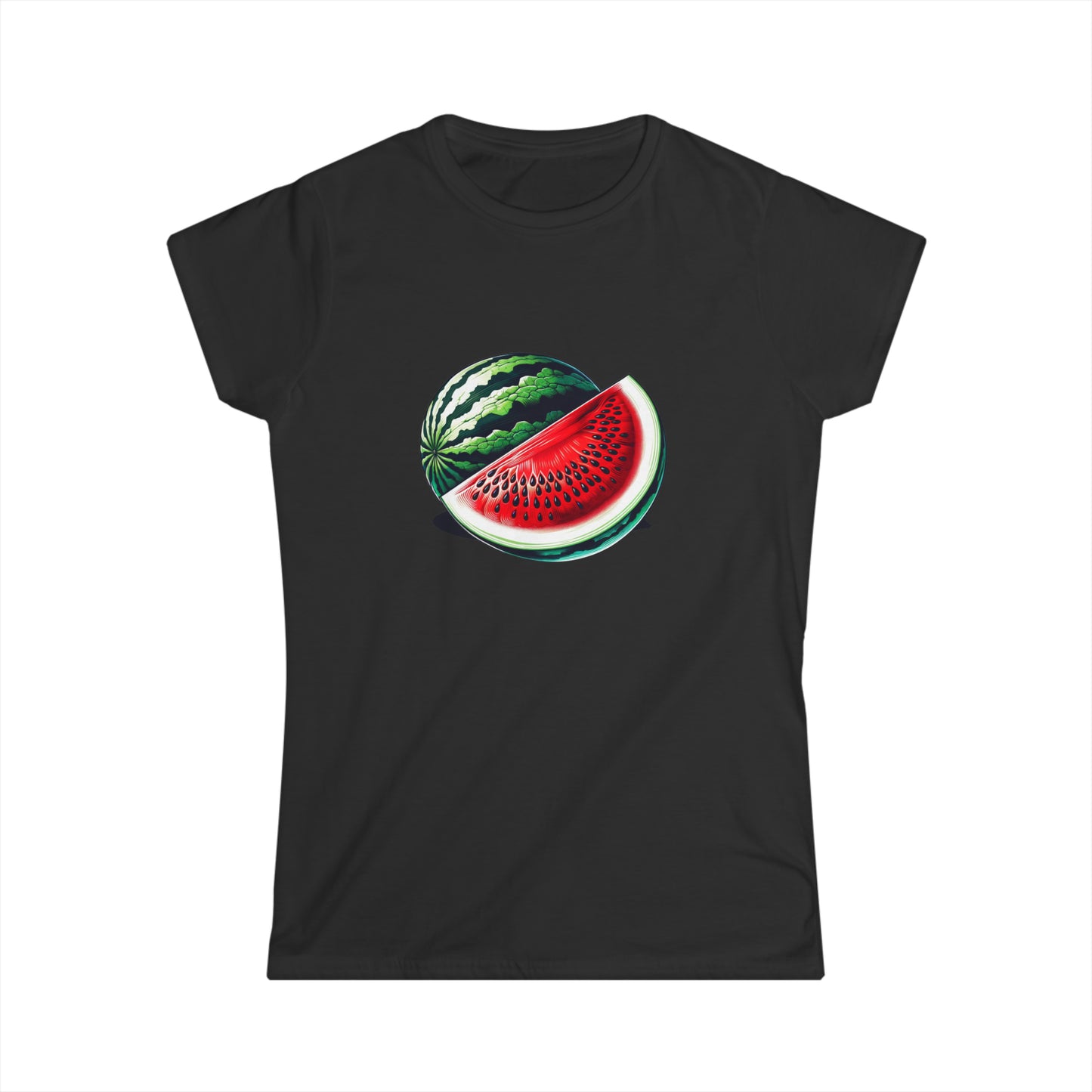 Watermelon Graphic Women's Softstyle Tee