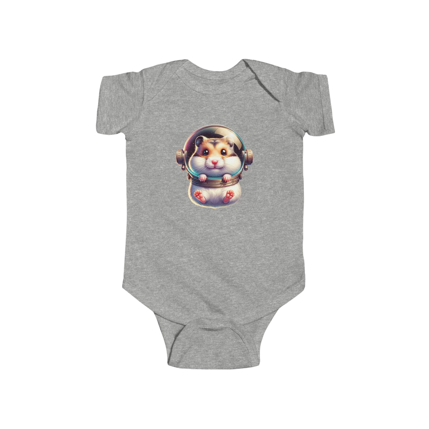 Infant Fine Jersey Bodysuit w/Space Hamster