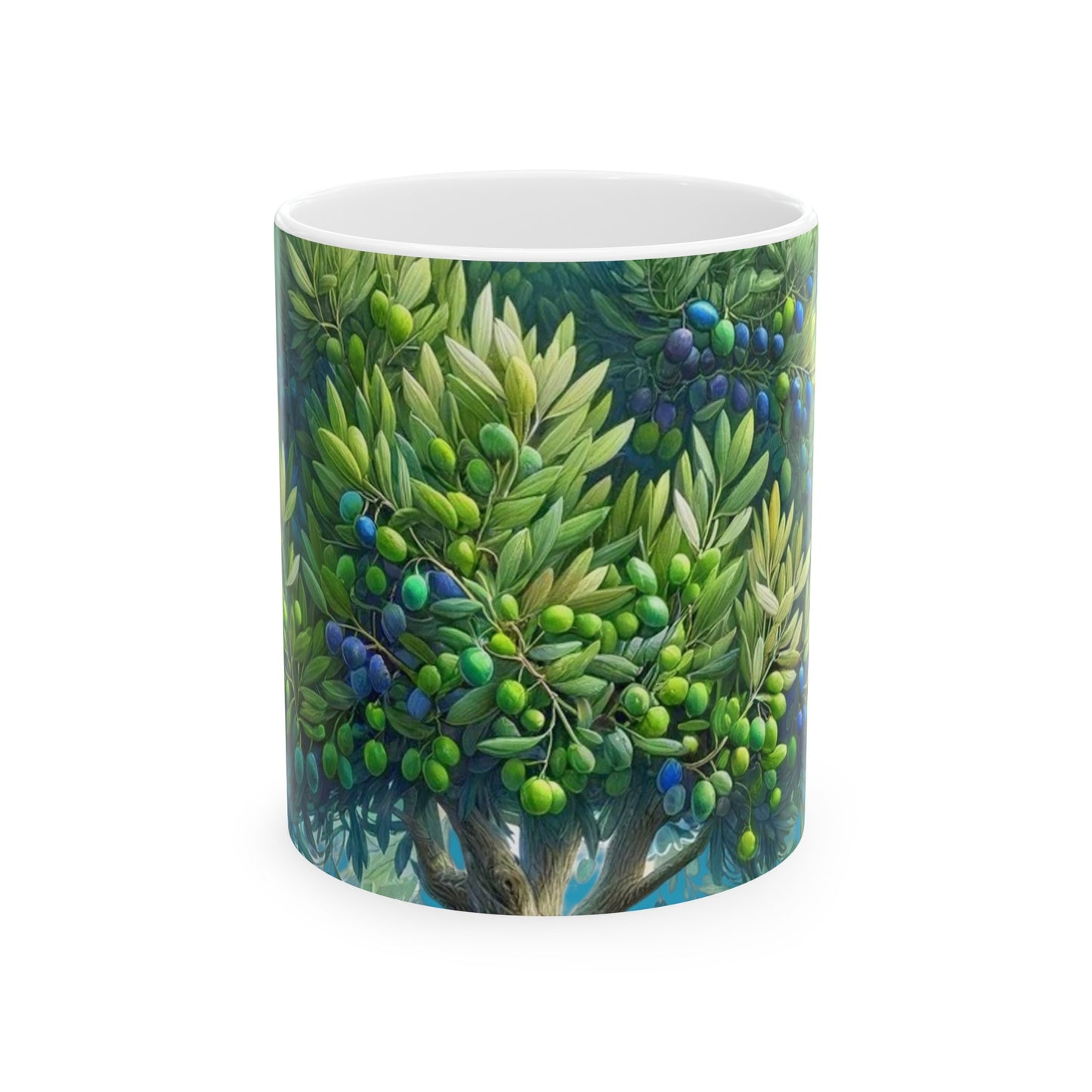 Olive Tree Ceramic Mug 11oz