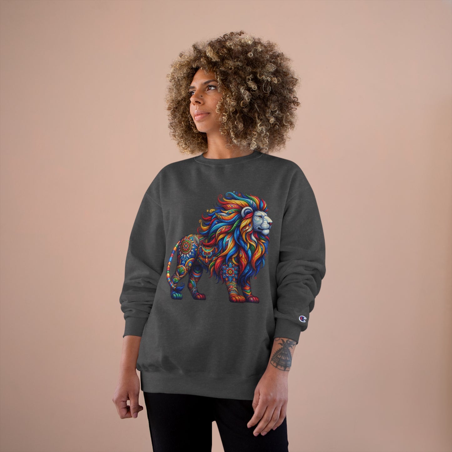 Champion Sweatshirt Lion Alebrije