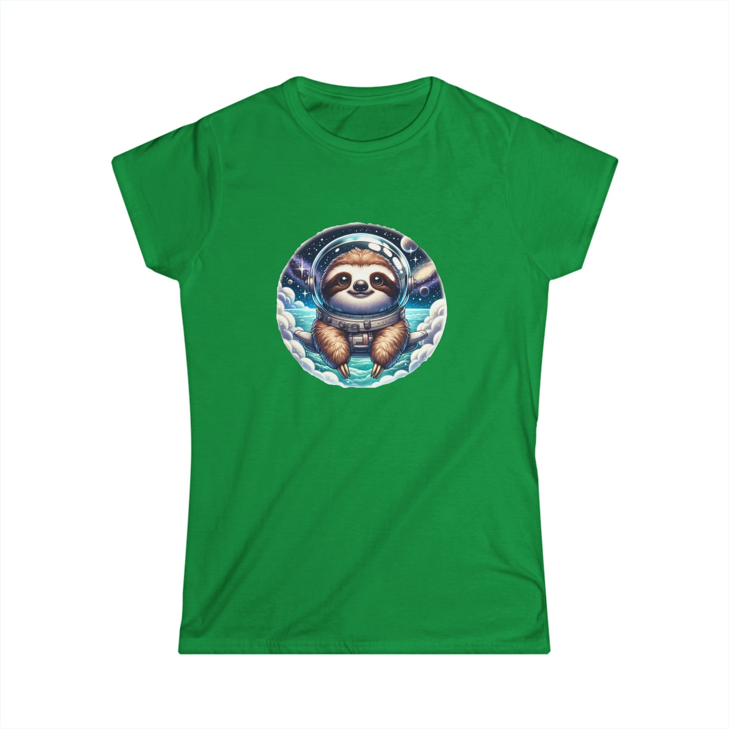 Space Sloth Women's Softstyle Tee