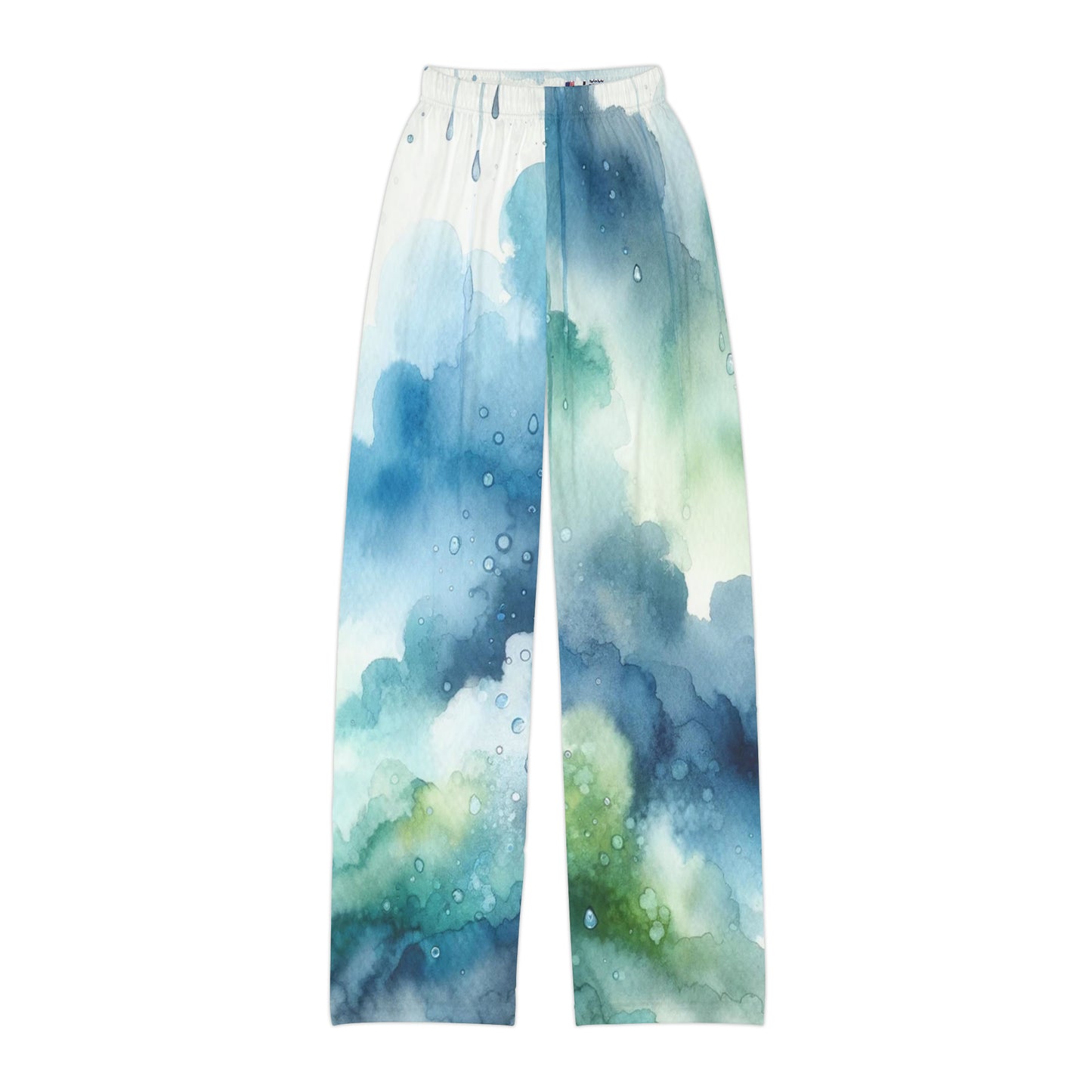 Kids Pajama Pants (AOP) watercolors